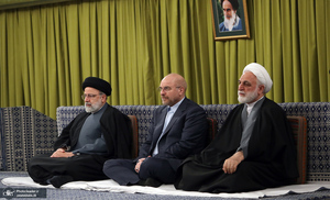 دیدار مسئولان نظام و سفرای کشورهای اسلامی با رهبر معظم انقلاب