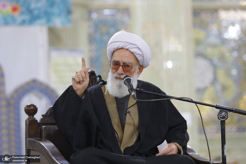 مراسم بزرگداشت آیت الله موسوی بجنوردی (ره) در قم - 2