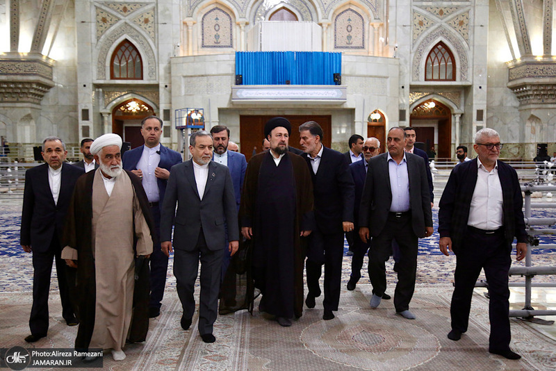 مراسم تجدید میثاق اعضا و کارکنان وزارت امور خارجه