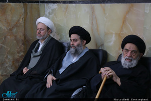 مراسم چهلم آیت الله حاج نصرالله شاه آبادی(ره) در مسجد اعظم قم