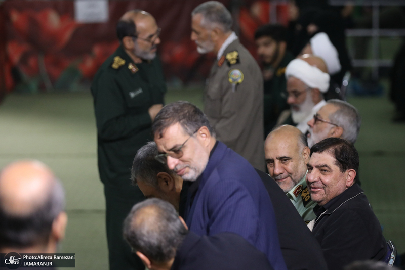 مراسم چهلمين روز شهادت شهداى اقتدار ايران