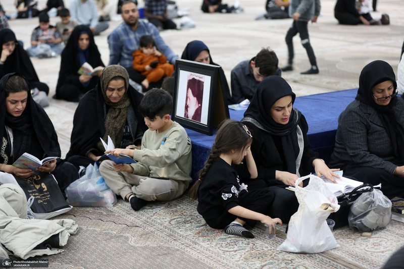 احیای شب نوزدهم ماه رمضان در حرم مطهر امام خمینی (س)