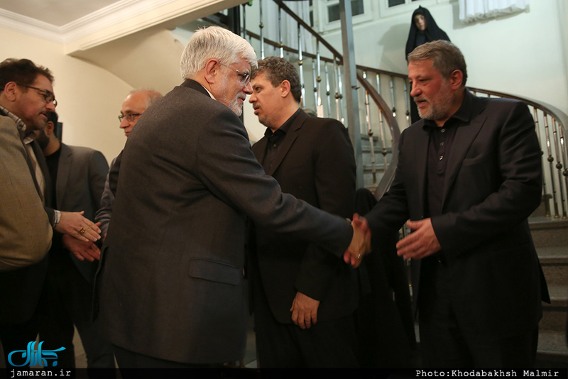 حضور اعضای فراکسیون امید در منزل آیت الله هاشمی رفسنجانی(س) 