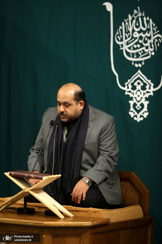 آخرین شب مراسم عزاداری حضرت فاطمه زهرا (س) در حسینیه امام خمینی