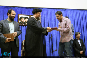 دیدار اعضا و ادوار انجمن اسلامی دانشجویان دانشگاه تهران و علوم پزشکی با سید حسن خمینی