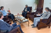 دیدار مدیر مؤسسه تنظیم و نشر آثار امام خمینی(س) اصفهان با  مدیرکل صدا و سیمای استان