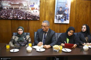 نشست هم اندیشی با ناشران عرب زبان در حسینیه جماران