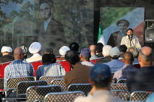 مراسم رونمایی از بنای یادمان مزار شهید سید علی اندرزگو