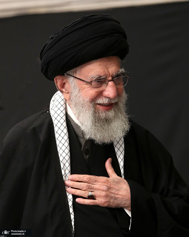 مراسم عزاداری شب شهادت حضرت فاطمه‌زهرا (س) در حسینیه امام خمینی