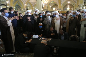 مراسم تشییع پیکر آیت الله حسن ممدوحی(ره)