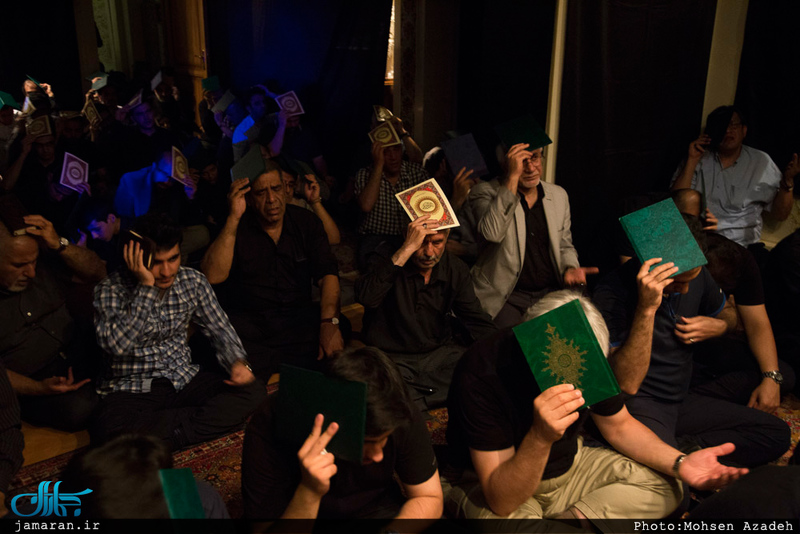 مراسم احیای شب بیست و سوم ماه مبارک رمضان در منزل صادق خرازی