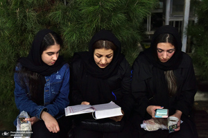 احیای شب بیست و یکم ماه رمضان در گلزار شهدای بهشت زهرا (س)