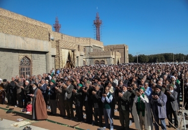 نماز طلب باران در بیرجند اقامه شد