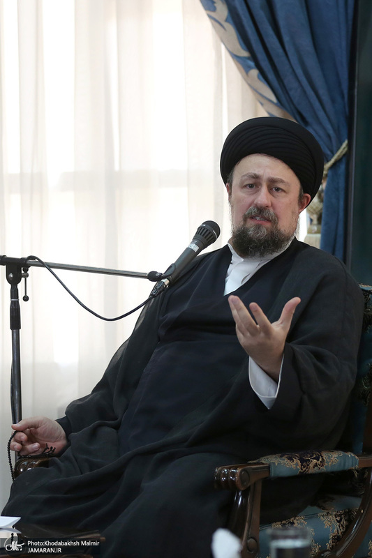 دیدار رئیس، معاونان و کارکنان سازمان حفاظت محیط زیستبا سید حسن خمینی