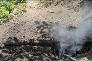 تخریب کوره غیرمجاز ذغال در لردگان  کشف ۷۰۰ کیلوگرم زغال در شهرستان لردگان