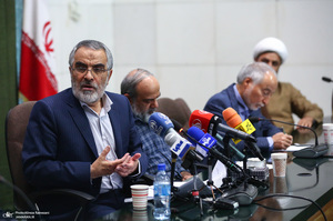 نشست خبری محمدعلی انصاری دبیر ستاد مرکزی بزرگداشت امام خمینی (س)