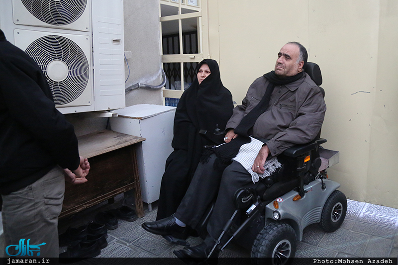 مراسم وداع با پیکر آیت الله هاشمی رفسنجانی(ره) در حسینیه جماران-13