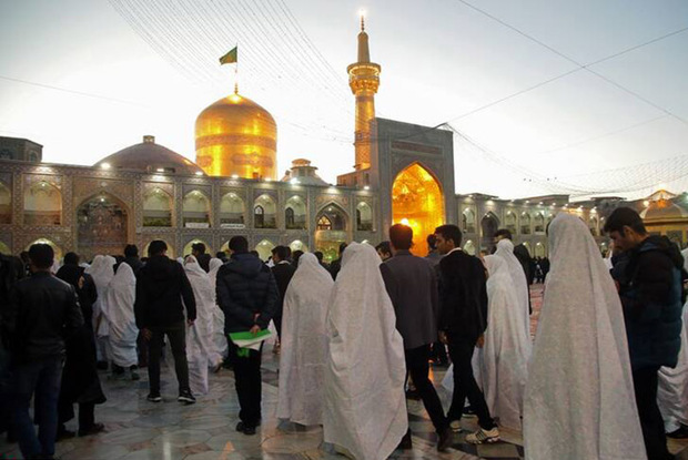 جشن ازدواج کاروان همسفر تا بهشت در مشهد برگزار شد