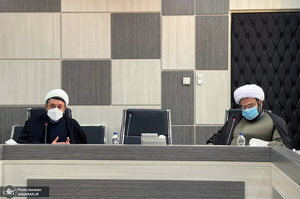 جلسه مشترک شورای معاونین موسسه تنظیم و نشر آثار امام خمینی(ره) و هیات رئیسه پژوهشکده امام خمینی و انقلاب اسلامی