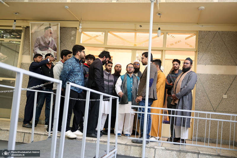 بازدید جمعی از فرهیختگان کشور هند از جماران‎