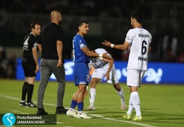 ویدیو| درگیری مازیار زارع با داور و رضاوند بعد از فینال جام حذفی