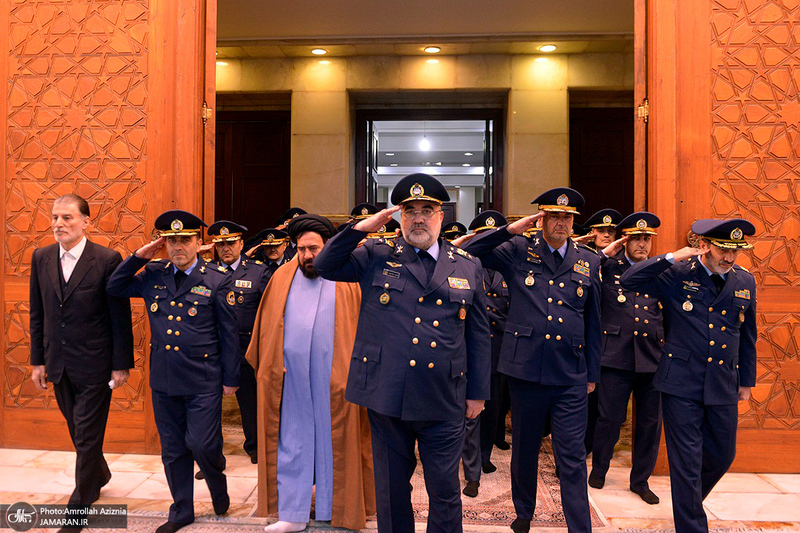 تجدید میثاق فرماندهان نیروی هوایی ارتش با آرمان های حضرت امام (س)