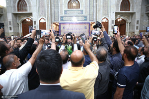 مراسم تجدیدمیثاق دانشگاهیان با آرمان‌های امام خمینی (س)