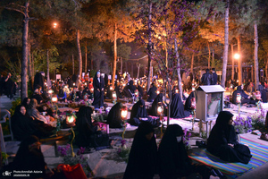 احیای شب نوزدهم ماه مبارک رمضان در گلزار شهدای بهشت زهرا (س)