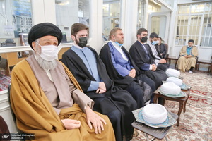 مراسم عمامه گذاری و جشن ولادت امیرالمومنین (ع) در بیوت مراجع و علماء‎‎