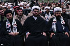 گردهمایی دانشجویان و طلاب بسیجی در حرم مطهر امام خمینی (س)