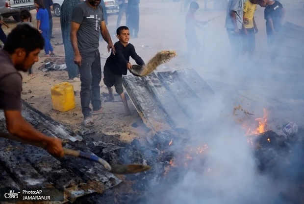 گزارش الجزیره از جنایت جدید اسرائیل در رفح، مردم سوختند، مردم زنده زنده سوختند