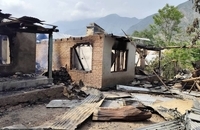 خسارات گسترده در گلوله باران پاکستان در سلام آباد اوری در شمال کشمیر (9)