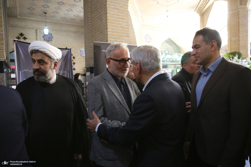 مراسم یادبود حاجیه خانم خدیجه خاتمی در مسجد امیرالمومنین (ع) -1