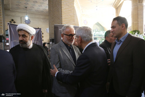 مراسم یادبود حاجیه خانم خدیجه خاتمی در مسجد امیرالمومنین (ع) -1