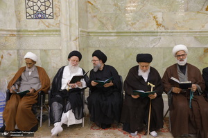 مراسم بزرگداشت آیت الله ضیاالدین نجفی تهرانی