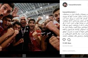 تبریک سید حسن خمینی برای قهرمانی تیم ملی والیبال نوجوانان 