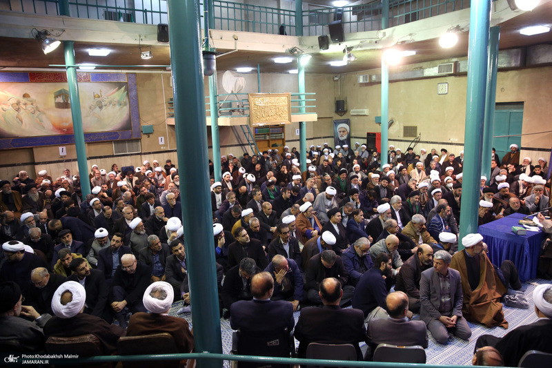 مراسم ختم مرحوم حجت الاسلام و المسلمین صالحی منش در حسینیه جماران