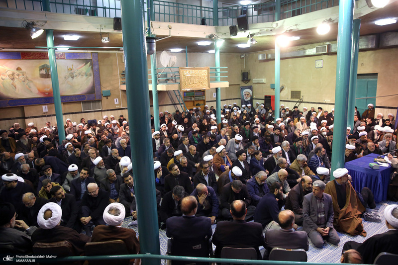 مراسم ختم مرحوم حجت الاسلام و المسلمین صالحی منش در حسینیه جماران