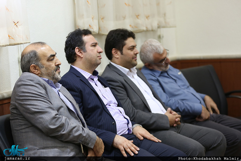 دیدار اعضای شورای مرکزی حزب موتلفه اسلامی با سید حسن خمینی 