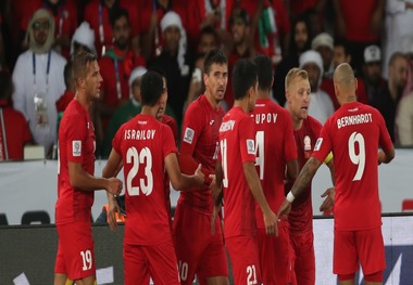 گل های بازی چهل و دوم جام ملت های آسیا /امارات 3-قرقیزستان 2