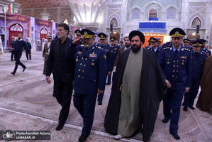 تجدید میثاق فرمانده نیروی هوایی ارتش با آرمان های حضرت امام خمینی(س)