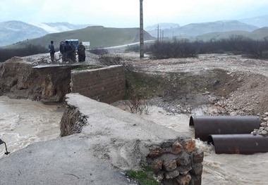 جاده 30روستای شهرستان اندیکا همچنان بسته است