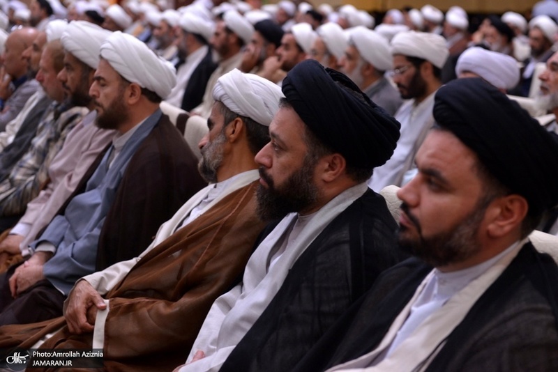 تجدید میثاق روحانیون حج تمتع 98 با آرمان های امام خمینی(س)