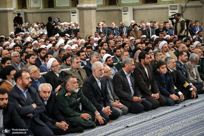 دیدار مسئولان نظام و میهمانان کنفرانس وحدت اسلامى‌ با رهبر معظم انقلاب