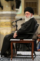 دیدار هزاران نفر از ذاکران و ستایشگران اهل‌بیت(ع) با رهبر معظم انقلاب