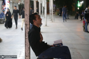 مراسم احیای شب بیست و یکم ماه رمضان در جوار حرم کریمه اهل بیت(س)