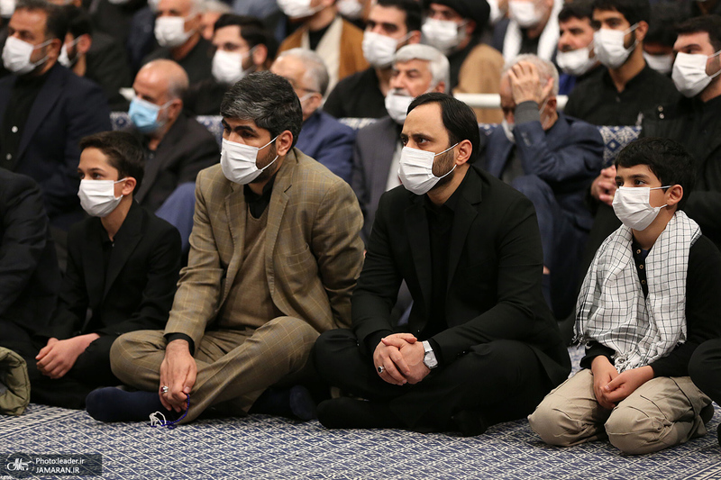 مراسم عزاداری شام شهادت حضرت فاطمه‌ زهرا (س) در حسینیه امام خمینی