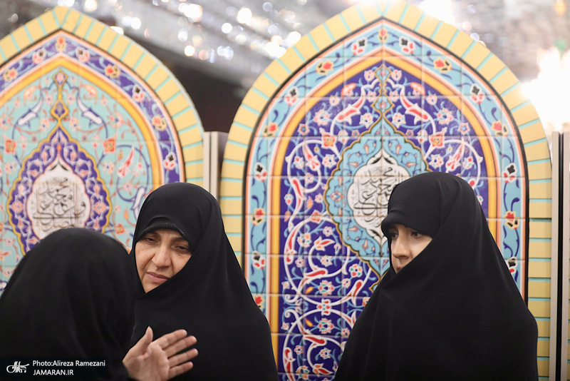 مراسم یادبود مادر همسر سپهبد شهید حسین سلامی