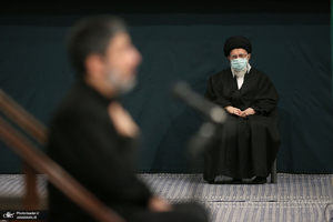 پنجمین شب مراسم عزاداری حضرت فاطمه‌ زهرا (س) در حسینیه امام خمینی