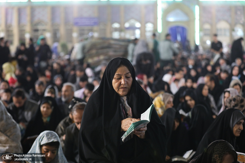 مراسم شب بیست و یکم ماه مبارک رمضان در حرم حضرت عبدالعظیم حسنی (س)